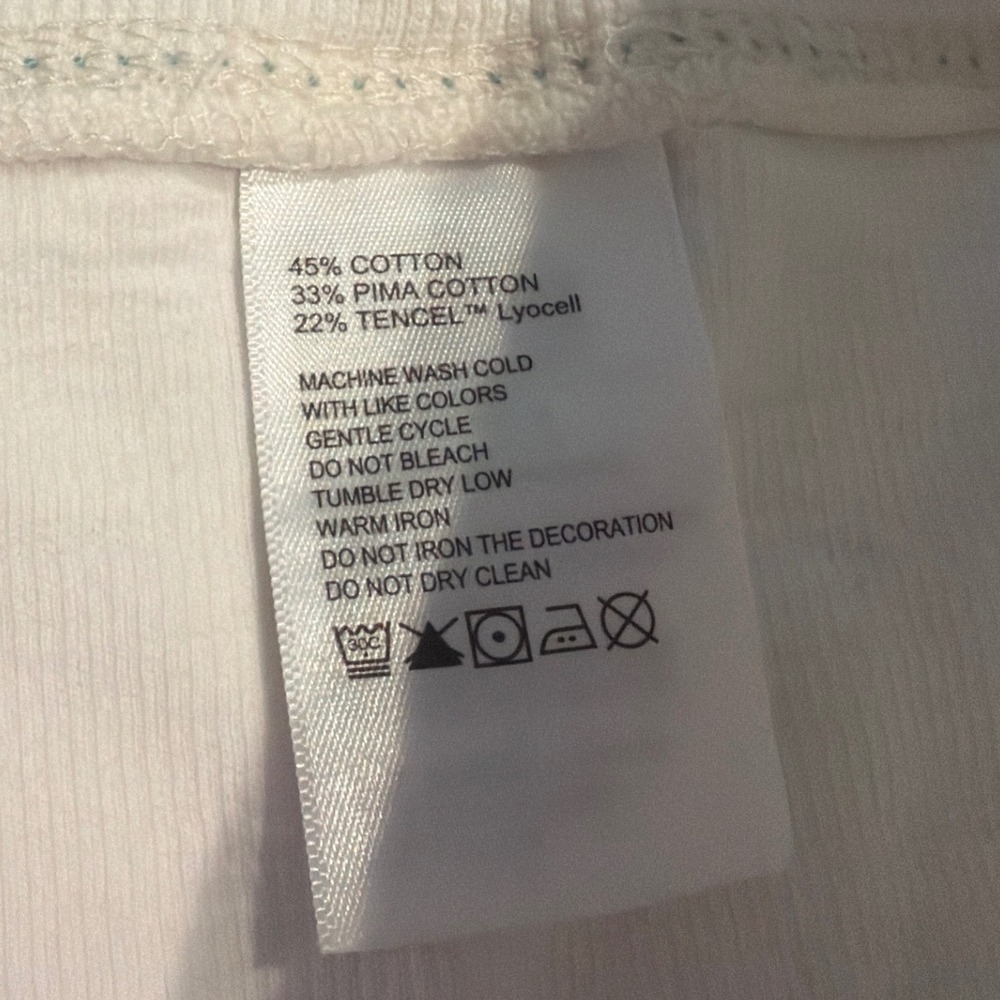 Tommy Bahama Lounge Shorts Womens Medium White Waffle Knit Coastal Beachy Sleep - Picture 6 of 8